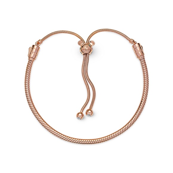 Pandora Disney Parks Exclusive slide bracelet in pandora rose gold. - Picture 1 of 12
